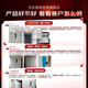 Haier refrigerator 500L white French multi-door zero-distance free embedded dual-frequency air-cooled first-class dual-frequency ultra-thin large-capacity home appliance BCD-500WGHFD4DW9U1