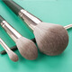 14-piece Green Cloud Makeup Brush Set Super Soft Powder Brush Eyeshadow Blush Brush Cangzhou Beauty Tools Complete Set of Brushes Green Cloud 14-Piece + Brush Bucket 14-Piece