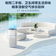 Midea air purifier, formaldehyde removal, dust removal and smog removal, maternal and infant household pollen removal and odor removal air disinfection machine, chess and card room billiard hall smoke removal and smoke odor purification machine, household formaldehyde removal, white