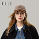 ELLE Wool Duck Hat Women's Autumn and Winter Fashionable Versatile Sunscreen Showing Face Small Sunshade Baseball Cap