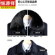 Hengyuanxiang Light Luxury Wool Woolen Coat Men's Medium Long Style Middle-aged Cashmere Jacket Short Style Middle-aged and Elderly Windbreaker Winter Thickened Pin Medium Long Style/Gray Fox Fur Collar 4XL 195 Code (Suitable for 180Jin Jin is equal to 0.5kg -200Jin Jin is equal to 0.5kg)