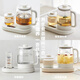 Olayks instant mini health pot teapot tea maker office heating thermostat coaster small kettle steam spray 0.8L OLK-TK01