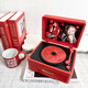 Riksoin customizable discs CD player disc audiophile album bluetooth player retro listening to discs nostalgic retro literary CD player for Chinese Valentine's Day birthday 630 rubies high power album protection + long battery life + free audition disc