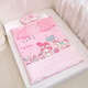 Yalu Category A Kuromi Melody All-in-one Sleeping Bag Baby Velvet Sheet Dual-Purpose Thin Padded Sheet for Girls, Medium and Large Children Split-Type Detachable Sleeping Bag-Melody Trojan Warm Velvet Beanie Double-sided Partitioned Neck Pillow