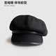 Xue Qianman hat women's autumn and winter high-end Korean style octagonal hat fashionable peaked cap versatile beret small warm hat showing face