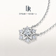 DR six-pointed star pendant diamond necklace JUSTYOU star chain pendant lovers holiday gift