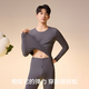 MiiOW Xinjiang Ropa interior térmica para hombres de algodón de fibra larga, ropa de otoño antibacteriana que no deja marcas y pantalones largos para hombres, traje de base de cuello redondo delgado