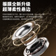 Weak water and sand 2025 new blockbuster new product SportFree Bluetooth headset ear-hung type True wireless open bone conduction concept not in the ear sports running super long battery life foggy gray comfortable long-term wear without pain丨HIFI sound quality Six-axis gyroscope spatial audio