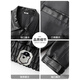 CHOCOOLATEit Maillard Motorcycle Leather Jacket Men's Winter New American Fashion Brand Loose Lapel Jacket Coffee XL