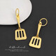 Mobile phone pendant golden shovel keychain small pendant TFT peripherals one golden shovel