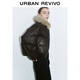 UR2025 new winter women's retro modern fur collar down jacket UWJ150037
