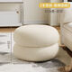 Cangjin cream style makeup stool home dressing table stool girls bedroom simple pouf internet celebrity round stool manicure chair chair off-white 35*40 four-layer dressing stool recommended model
