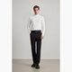 Daniel Hechter [gleiches Modell im Einkaufszentrum] Herrenrunde Hals Pull-up komfortable Langarm T-Shirt LT12013 White XL