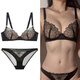 Victoria Palace Lace Bra No Wires Showing Breast Size Breast Support Push-up Breast Control Adjustable Bra Low Waist Panties Set Pink L