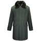Pierre Cardin military coat men's winter thickened authentic Northeast Russia heavy-duty cold-proof green labor security cold storage cotton coat for women Army Green XL 175