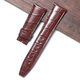 ISTrap ISTRAP ISTRAP EURLICHE LEDERLEDER CROCODILE LEDERSAUTHAUF DER FÜHREN IWC PORTUGAL 7 PORTUGAL Sieben Cypress Schwarz ohne Schnalle Länge 13555 20mm