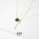 Jay camellia sweater chain women's pendant clothing accessories long necklace pendant lanyard pendant for girlfriend's birthday gift brand gift box black