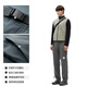 Bananain hot leather 501++ men's windproof and waterproof straight functional pants autumn and winter warm casual pants outdoor hiking trousers shadow gray XL