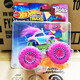 POWER WHEELS Hot Wheels (HOT WHEELS) Mattel Wild Big Truck Children's Toy Car Alloy Monster Car Off-Road 3A Toilet Truck