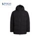 Polo Ralph Lauren Men's 25th Autumn Matte Quilted Down Jacket RL100339 001-Polo Black S Too Large