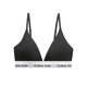 CK women's bra Cailelv Kelin sports bra girls racer vest solid color sports suit V-neck bra (black) M (suitable for 91Jin Jin equals 0.5kg -105Jin Jin equals 0.5kg)