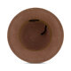 CONCEPT ONE Women's Retro Wool Felt Hat Elegant 1920s Brown One Size