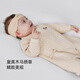 Babylove newborn one-piece autumn and winter thin quilted warm monk clothes newborn baby colorful cotton pajamas baby clothes