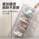 JD Logistics Acrylic Transparent Shoe Box Drawer Storage Box Storage Cabinet Shoe Rack Handmade Shoe Cabinet Storage Box Full Version 4 Pack Single Weight 1.3KG