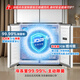 Rongsheng 509 liter double net cross-opening four-door ultra-thin zero-embedded refrigerator household first-class energy efficiency frost-free BCD-509WD2FPQLA white national subsidy 517 cross model