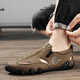 Sandalias para hombres Summer zapatillas populares zapatillas de playa Estilo deportivo al aire libre RESISTENTE RESISTENTE A LAN TAMAÑO ARRILLABLE ZAPATROS DE MENYES (JL) AS9909 BROWN 39