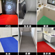 Yusenyi pvc non-slip floor mat bathroom toilet kitchen waterproof plastic outdoor commercial carpet floor glue bathroom 9-red (cooked glue encryption 5.0plus) (1.8 meters wide