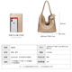 15MINS Tote Bag Commuting Bag Women's Large Capacity Shoulder Tote Bag Niche Woven Bag Women's Bag Birthday Gift
