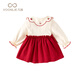 Fanlie VOONLIE girls dress spring 2026 new children's princess dress little girl fashionable baby one-year-old dress