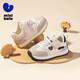 Mini Balabala baby toddler shoes for boys and girls, 2025 autumn new children's shoes, outdoor casual shoes, pink color 25, inner length 165