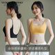 Victoria's style suspender pure cotton one-piece underwear for women spring and autumn style without rims for girls sports bra for high school students beautiful back bra white L 95-115Jin Jin is equal to 0.5 kg