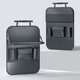 Car seat back storage bag, car rear seat back storage rack, car hanging bag, rear multi-functional small table, black 2 pcs