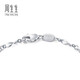 Chow Sang Sang Pt950 Platinum Ring Turned Platinum Bracelet Women's Platinum 54934B Pricing 17cm
