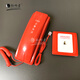 Universal fire telephone fire alarm telephone extension fire alarm host 3.5mm6.5 red telephone answering machine with base (Y end)