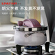 Lingfeng household pressure cooker explosion-proof pressure cooker small multi-functional mini stainless steel one-hand opening and closing gas induction cooker