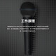 SHURE Shure beta58a professional wired microphone dynamic microphone stage performance live broadcast karaoke home singing BETA58A + 5 meter XLR male and female cable storage bag + microphone clip