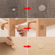 
Dark gray table and chair ripped holes covering the ugly cover wallpaper nails and eye covering stickers board wardrobe stickers nuts backing round HS13754 pieces small