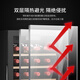 TYLZA 24 bottles small red wine cabinet constant temperature wine cabinet air-cooled frost-free wine red wine beverage refrigerator ice bar energy-saving silent home bedroom living room office TW-86 first-level energy efficiency air-cooled wine cabinet-Beech wood shelf 24 bottles