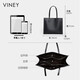 Viney cowhide bag women's bag large capacity tote bag light luxury shoulder bag birthday Valentine's Day gift for girlfriend