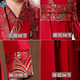 Little Taobao Tang suit boys Chinese style ancient style children Hanfu ancient costume Chinese school boys Mid-Autumn Festival costumes SMD05 red 130