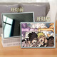 Mian Tiger Ninja Obito Naruto Uchiha Itachi Mirror Lighting Drawing Model Shin Night Light Ornaments Uchiha Obito-Kami 13661 US Plug-in Key Model - White Frame [21x16.5cm] AS Plastic Photo Frame + High Acrylic + Mirror Model