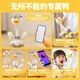 Mengduofu beanbag ai swing duck deepseek toy intelligent conversation plush robot girl birthday gift for children