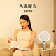 AMIRO all girls' wardrobe makeup mirrors LED lighted small white mirror O series_small white mirror