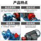 Bomba de engranaje yusenyi zyb flujo grande Viscosidad Viscosidad Bomba de engranaje hidráulico Autodificador Autodimbre Resistente de alta temperatura Resistencia Bomba de engranaje Total 380VZYB-13544KW48 MM CONECTOR