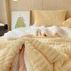 Milk Velvet Blanket Quilt Winter Thickened Plush Nap Blanket Sofa Cover Blanket Air Conditioning Blanket Single Shawl Small Blanket Rice Fragrant Yellow Thickened Lamb's Velvet Super Soft Waxy Super Warm 120x200cm Baby Blanket Soft and Waxy Close-fitting Can Be Spread or Covered
