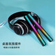 Intelligent Noise Reduction Voice Controlled Car Music Audio Rhythm Light Car Interior Decoration RGB Colorful Voice Controlled Pickup Light Home E-Sports Desktop Ornament Music Ambience Light L021 Rechargeable Model-3 Pack Pickup Rhythm + Various Colorful Modes